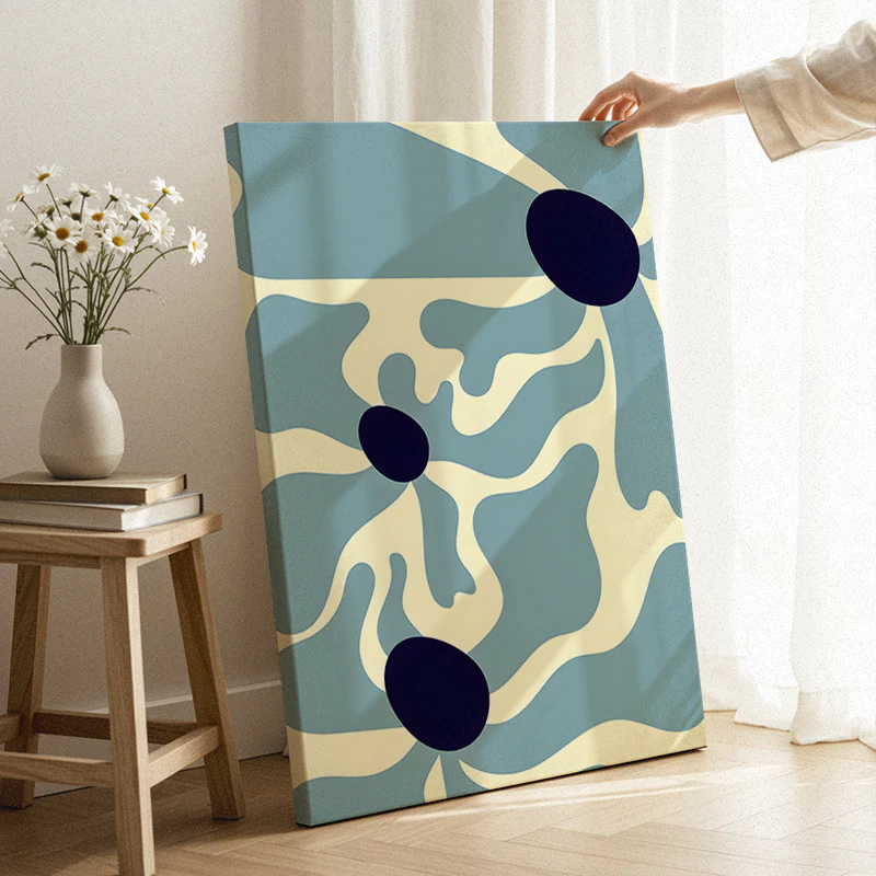 Stillness Inside Waves Canvas - Image 3