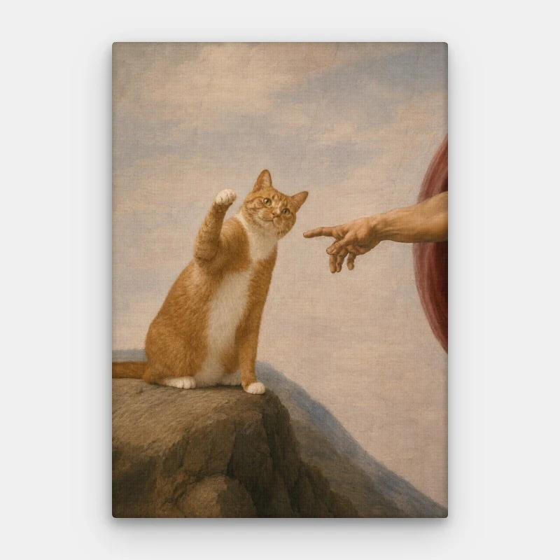 The Creation Of Nope Canvas