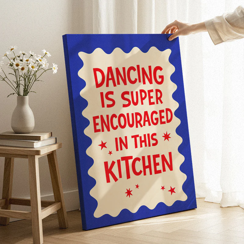 The Dancing Kitchen Canvas - Image 3