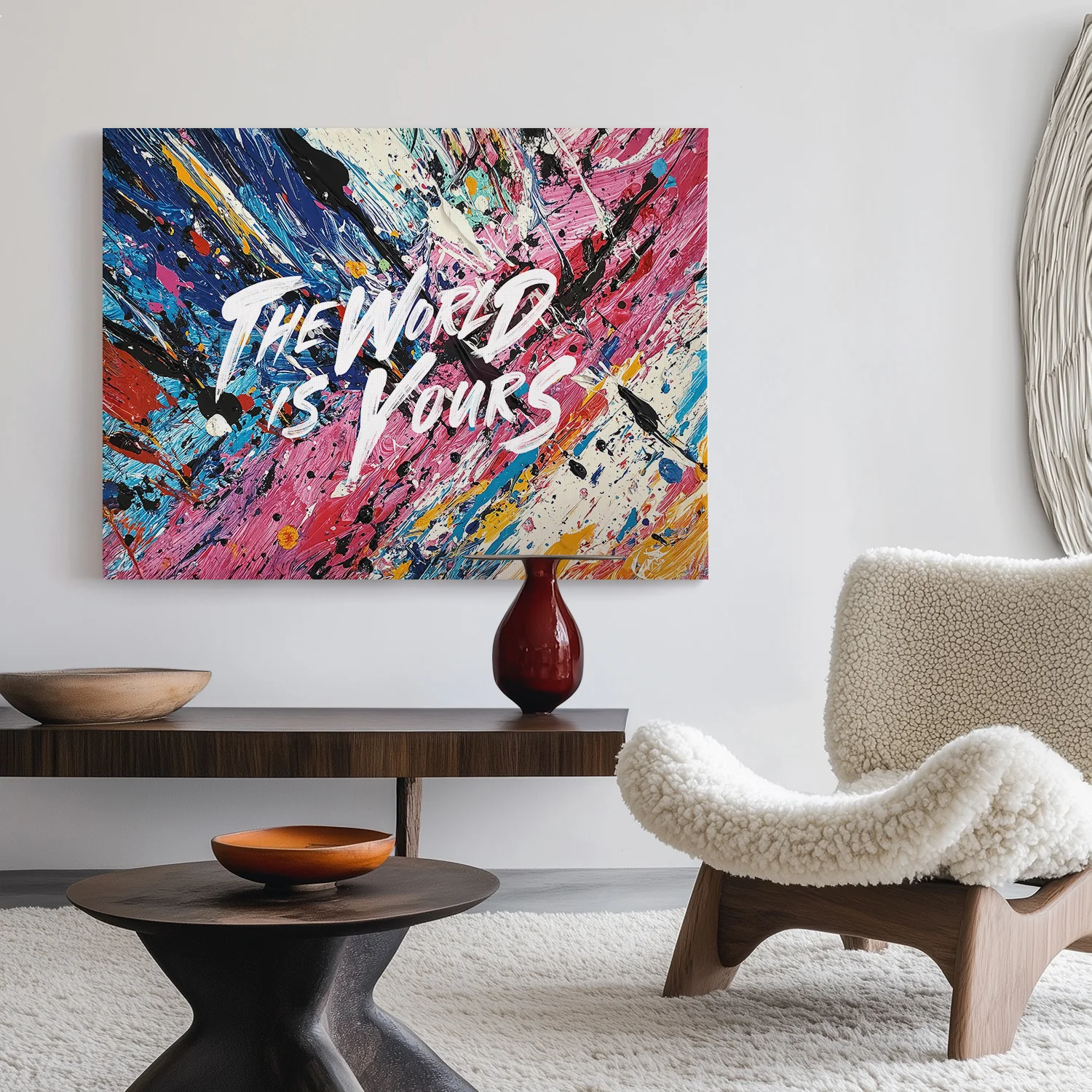 The World Is Yours Canvas - Image 2