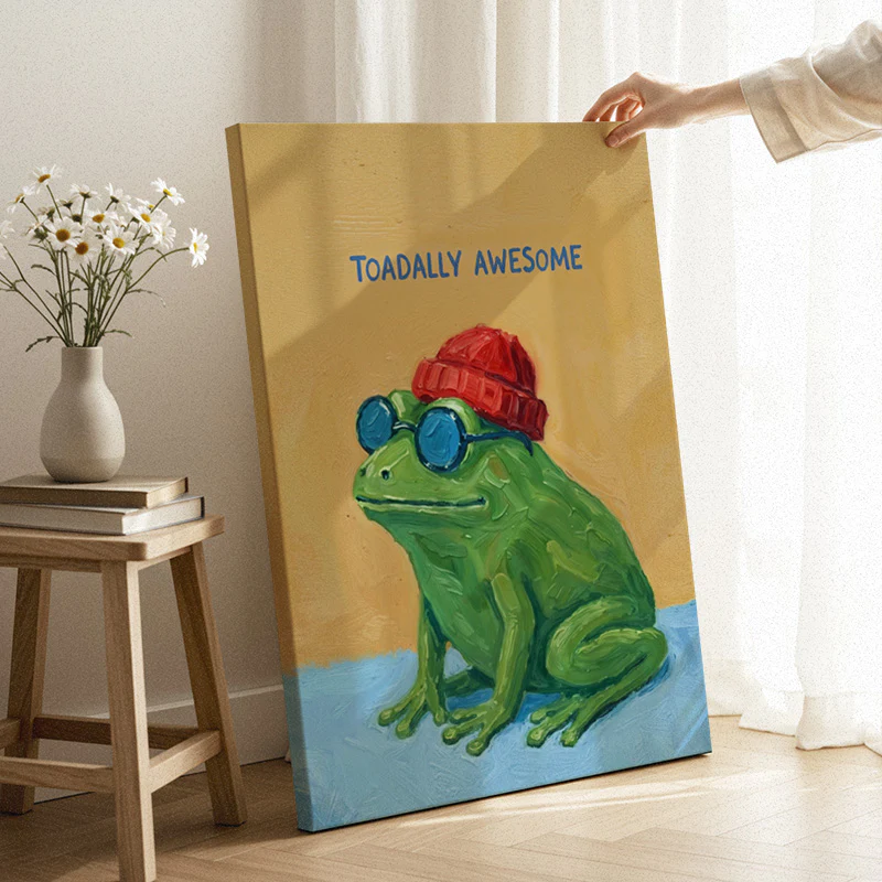 Toadally Awesome Canvas - Image 3