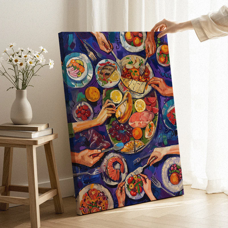 Together Tastes Better Canvas - Image 3
