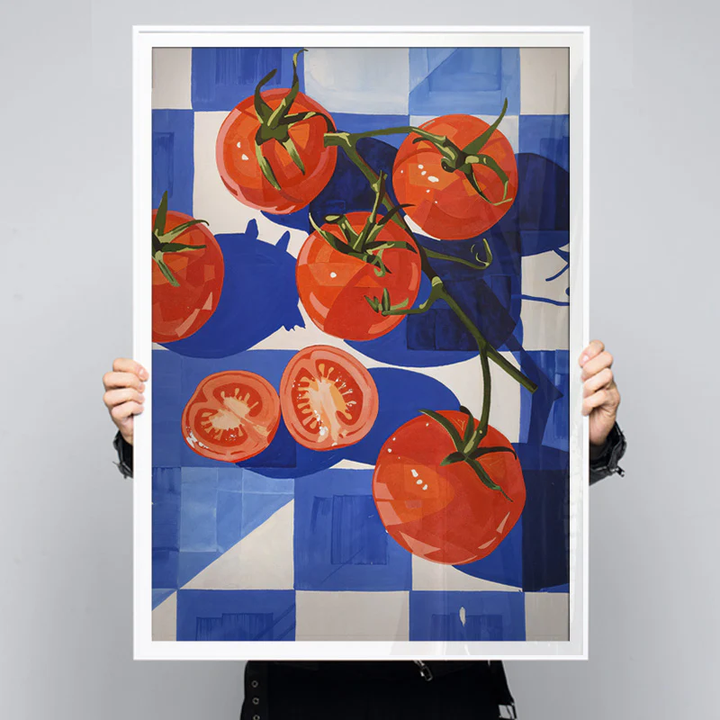 Tomatoes In Blue - Image 3