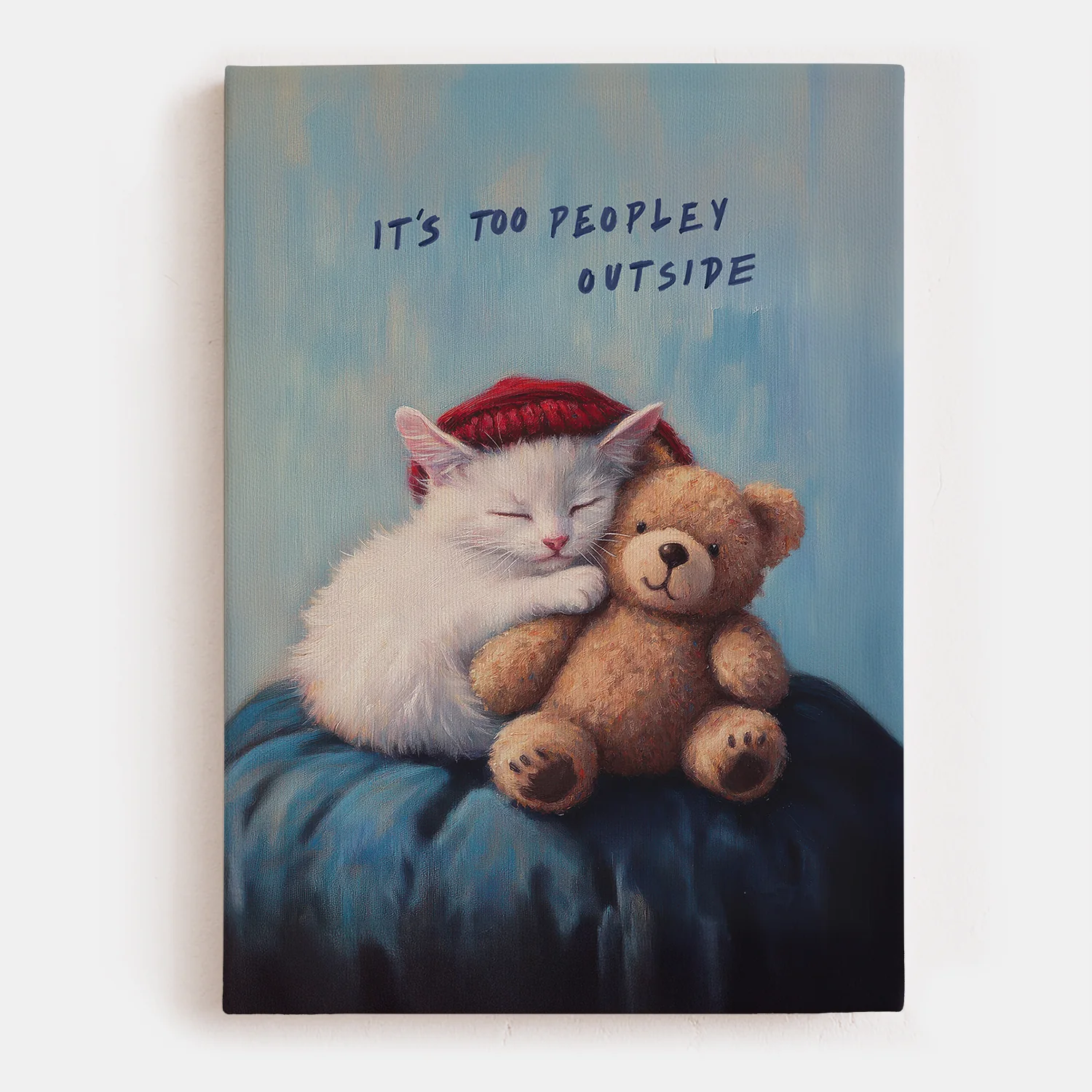 Too Peopley Canvas