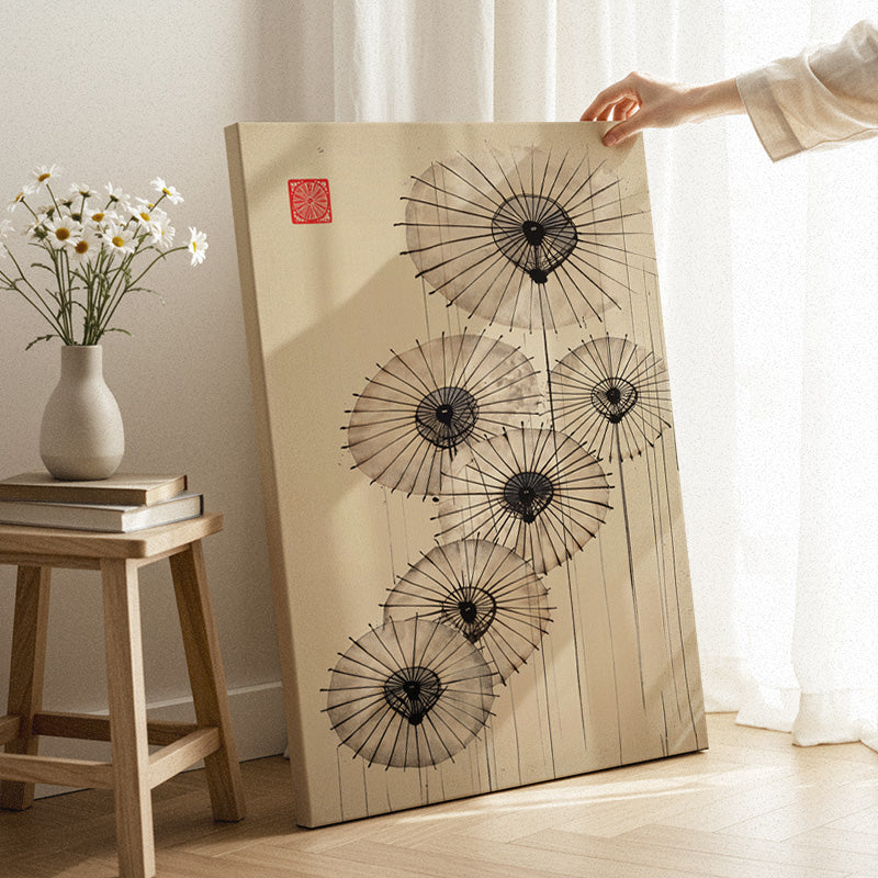 Umbrellas Of Silence Canvas - Image 3