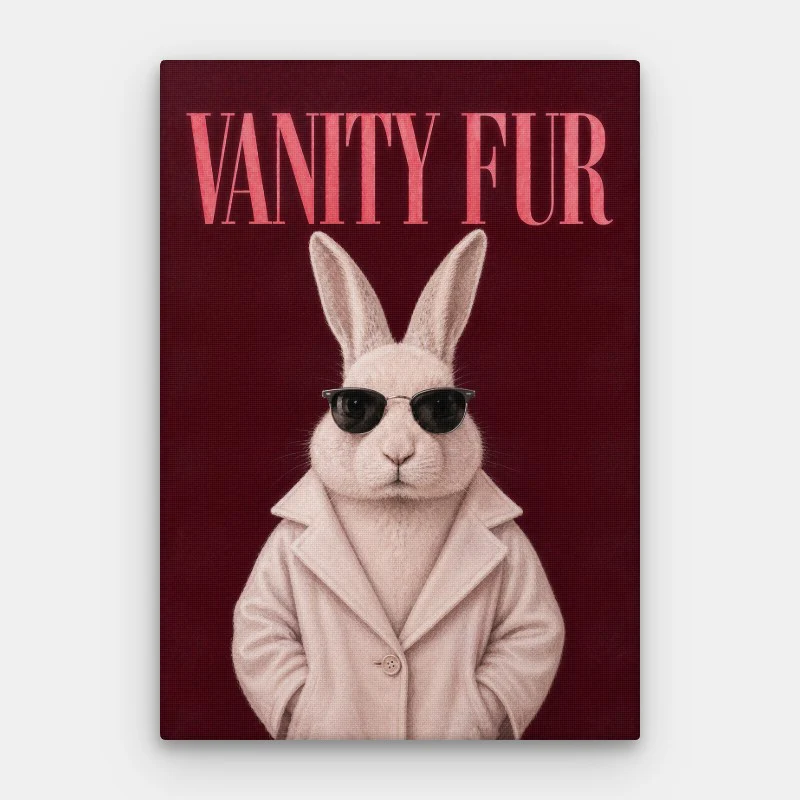 Vanity Fur Canvas