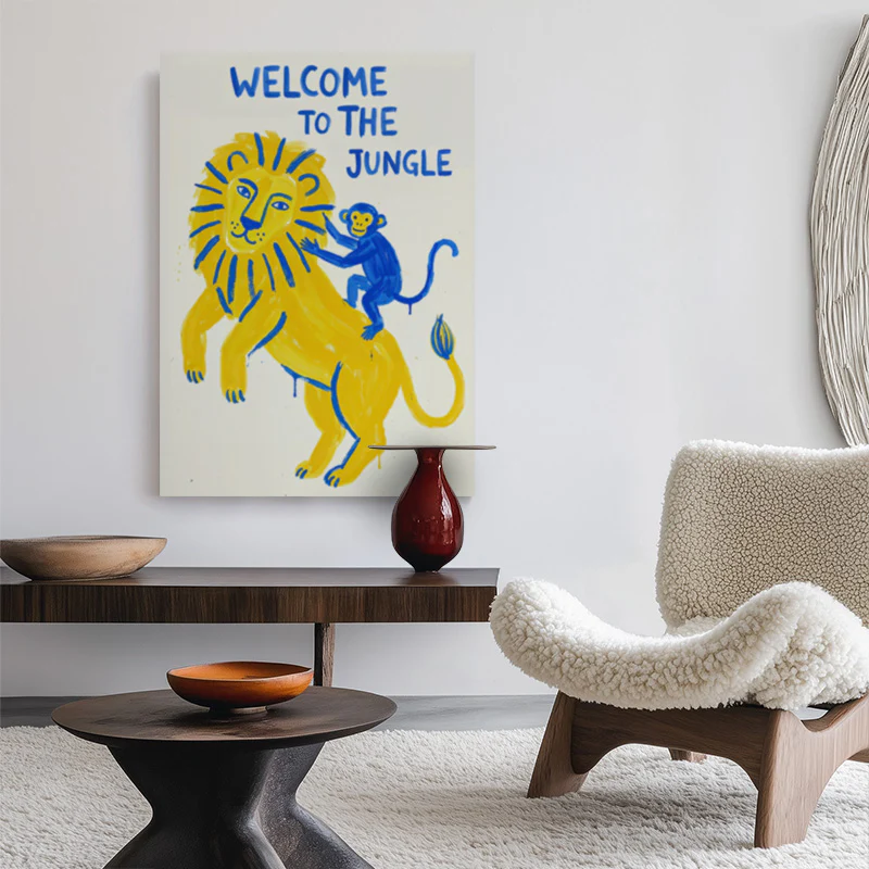 Welcome To The Jungle Canvas - Image 2