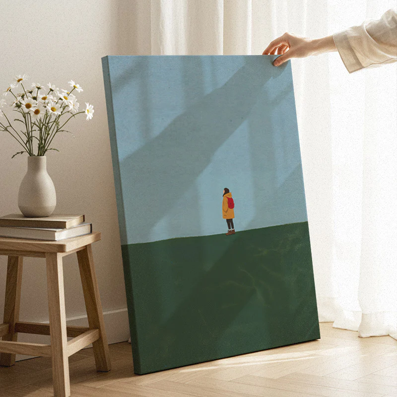 Where I Pause Canvas - Image 3