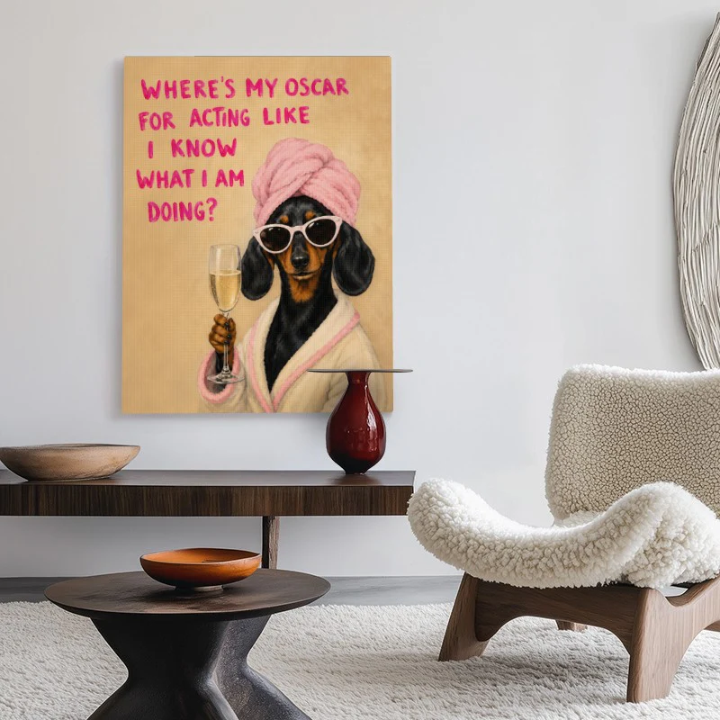 Where Is My Oscar Canvas - Image 2