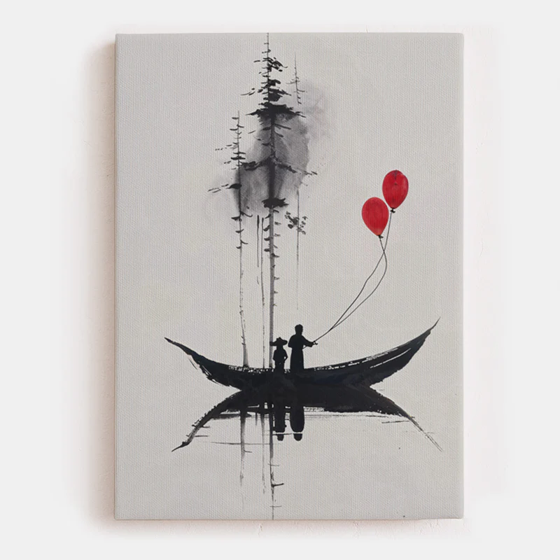 Where Silence Lifts Canvas