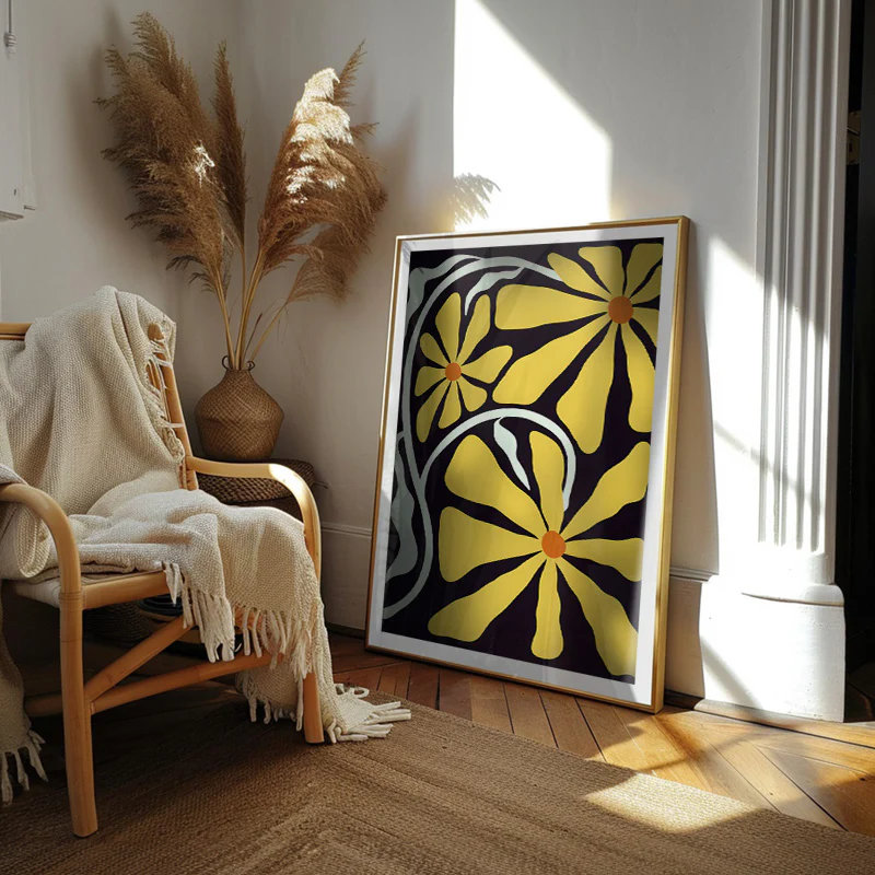 Yellow Glow Flower - Image 2