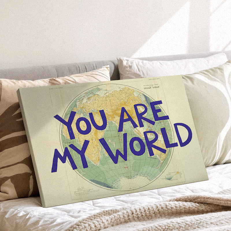 You Are My World Canvas - Image 3